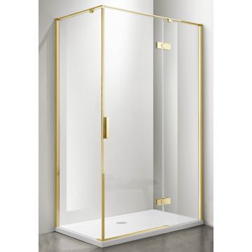 Dušo kabina WM1231 90x120 GOLD skaidri be pado