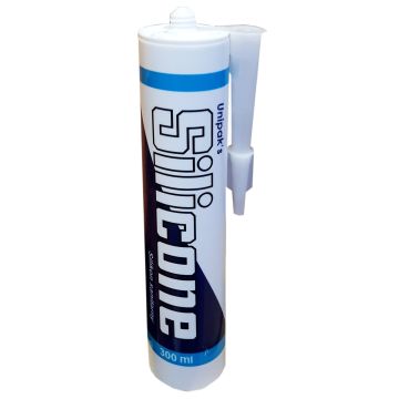 Silikonas sanitar. UNIPAK 300ml. bespalvis