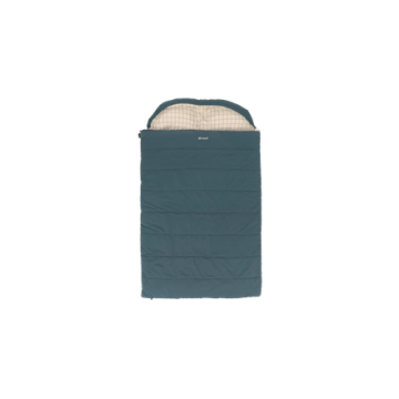 Outwell miegmaišis Camper Lux Double Blue, mėlynos spalvos, 235 x 150 cm
