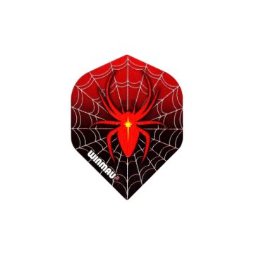 Smiginio strėlyčių sparneliai Winmau Mega Red Spider Standard