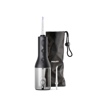 Philips elektrinio dantų šepetėlio priedas HX3826/33, juodos spalvos, belaidis, 250 ml