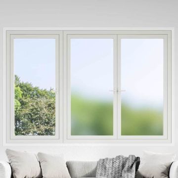 Statinė langų plėvelė Frosted Pilka 60 x 500 cm PVC