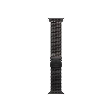 Apple | 49mm Black Titanium Milanese Loop - Large