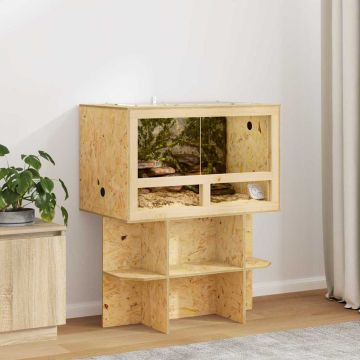 Terariumas Ruda 80 x 50 x 50 cm OSB