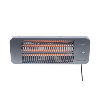 Sunred šildytuvas LUG-2000W, Lugo Quartz Wall, pilkos spalvos, 2000 W
