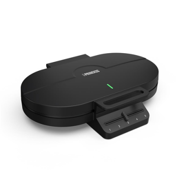 Princess sumuštinių keptuvė Waffle Maker, juodos spalvos, 1200 W