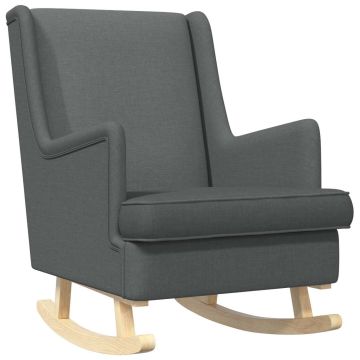Supamasis krėslas Tamsiai pilka 62 x 80 x 85 cm audinys