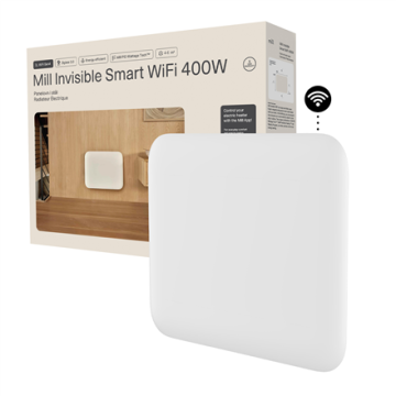 Mill šildytuvas PA400WIFI4, baltos spalvos, 400 W