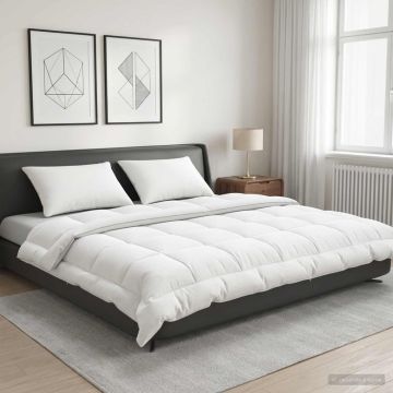 Antklodė 200x220 cm 4 metų laikai 300 GSM Australų vilna Balta
