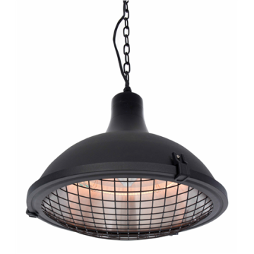 Sunred šildytuvas IND-2100H, Indus II Bright Hanging, juodos spalvos, 2100 W