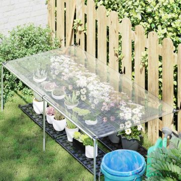 Tent su kilpom Skaidrus 2 x 1,5 m Polietilenas