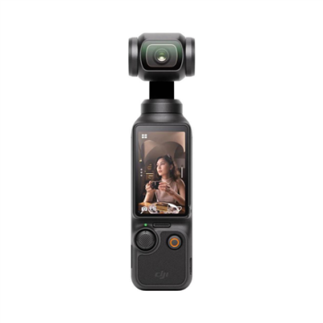 DJI veiksmo kamera, juodos spalvos, Wi-Fi