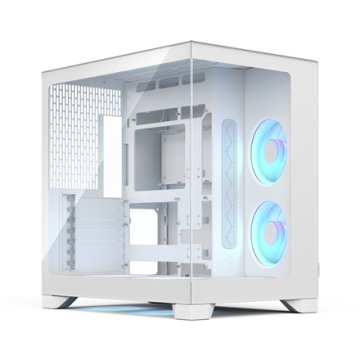 Fractal Design kompiuterio korpusas FD-C-POV2A-03, baltos spalvos