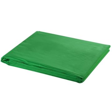 Medvilninis fonas be stovo, žalias, 500x300cm, Chroma-key