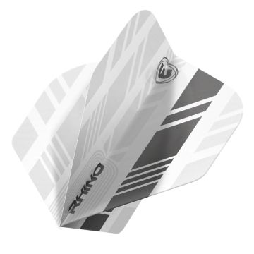 Smiginio strėlyčių sparneliai Winmau Rhino White and Grey Flights