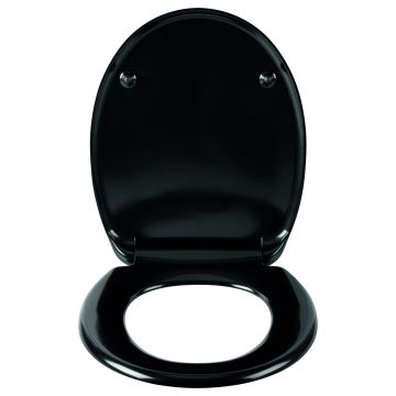 Klozeto dangtis DU12 lėtas black