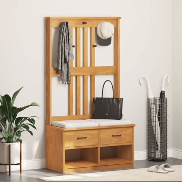 salės medis SANDNES 87x40x159,5 pušies masyvo