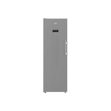 BEKO Freezer | B5RMFNE314X | Energy efficiency class E | Upright | Free standing | Height 186.5 cm | Total net capacity 286 L | No Frost system | Grey