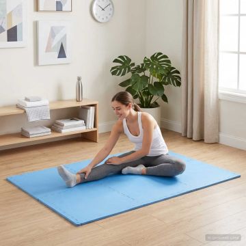 Grindų Kilimai 24 pcs Mėlyna 8,64 m² EVA puta