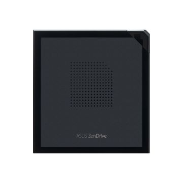Asus išorinis optinis diskų įrenginys ZenDrive V1M DVD Recorder (SDRW-08V1M-U), 08 V, juodos spalvos