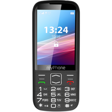 myPhone HALO 4 LTE | Black | 3.5  | TFT | 128 MB | 64 MB | Dual SIM | 3G | Bluetooth | Main camera resolution 2 MP | 2500 mAh