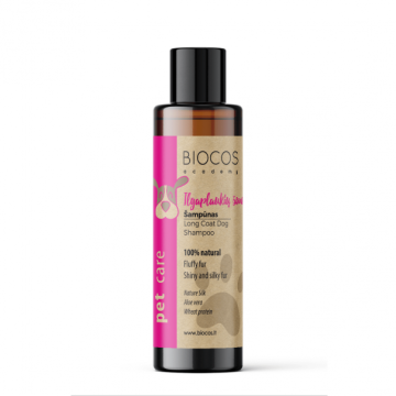Ilgaplaukių šunų šampūnas BIOCOS PET CARE, 200 ml