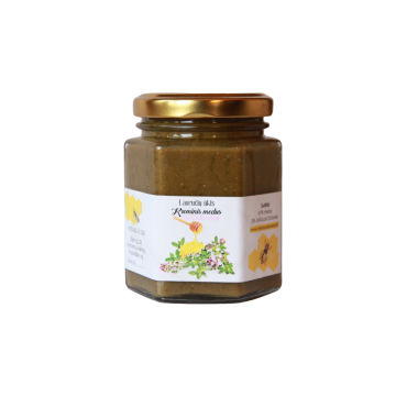 Kreminis medus su čiobreliais Lauručių ūkis, 375 g