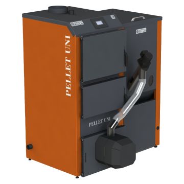 Katilas granulinis Pellet uni 26 su 20 kW Kipi Rot Power degikliu ir 350 l talpa