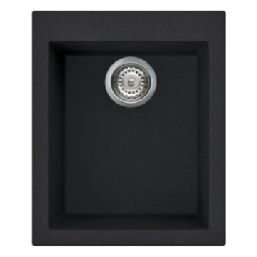 Plautuvė CLIVO 1B black/juoda