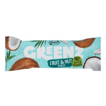 Vaisių ir riešutų užkandis Greenz coconut 30 g
