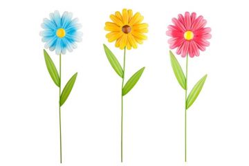 Dirbtinė gėlė, įvairių spalvų/, 520 mm