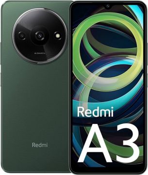 Mobilusis telefonas Redmi A3, žalias, 3GB/64GB