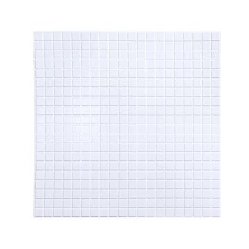 PVC sienų danga 6531, Mosaic White, 955x480 mm