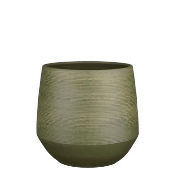 Vazonas Mica Evora 1138171, keramika, Ø 30 cm, žalias