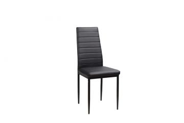 Valgomojo kėdė Domoletti, juoda, 54 cm x 54 cm x 83 cm