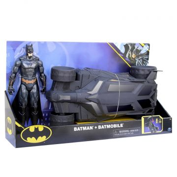 Žaislinė figūrėlė Batman + Batmobile