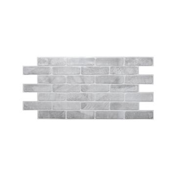 PVC sienų danga 14022, Old Gray Brick, 1025x495 mm
