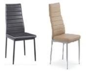 Valgomojo kėdė Domoletti, ruda, 54 cm x 54 cm x 83 cm