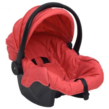  Automobilinė kėdutė kūdikiams, raudonos spalvos, 42x65x57cm