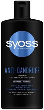 Šampūnas Syoss Anti-Dandruff, 440 ml