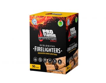 Uždegiklis Pro Flame Expert Firelighters, 50 vnt.