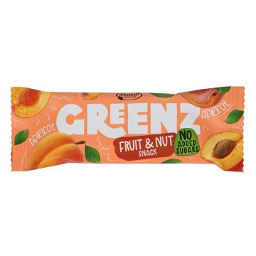 Vaisių ir riešutų užkandis Greenz apricot 30 g