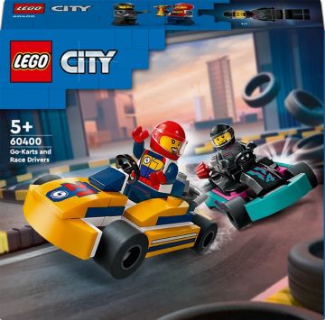 Konstruktorius LEGO® City Gokarti un sacīkšu braucēji 60400