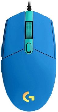 Žaidimų pelė Logitech G102 Lightsync, mėlyna