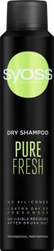 Sausas šampūnas Syoss Pure Fresh Dry Shampoo, 200 ml