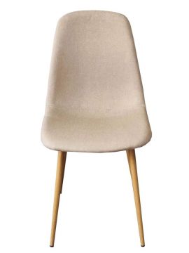Valgomojo kėdė Domoletti, smėlio ruda, 53x45x87 cm