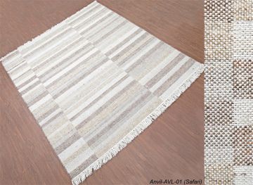 Kilimas vidaus Domoletti Anvil smėlio/krem. sp. , 80x150 cm