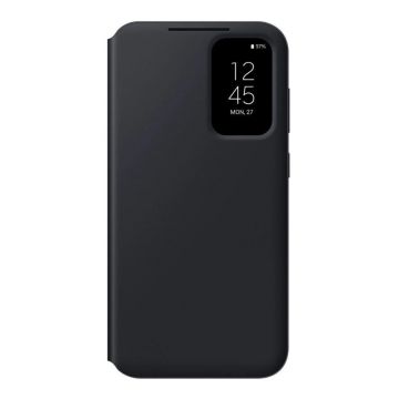 Telefono dėklas Samsung Smart View, Galaxy S23 FE, juoda