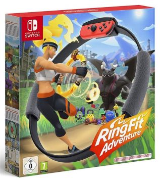 Žaidimas Nintendo Ring Fit Adventure Leg Strap ir Ring-Con