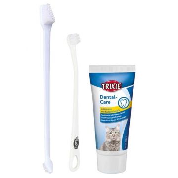Kačių priežiūros priemonė Trixie Dental Hygiene, 0.05 kg